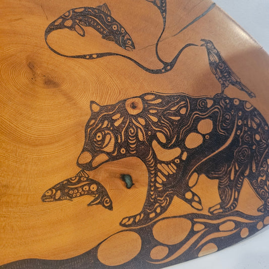 Black Bear Serving Board