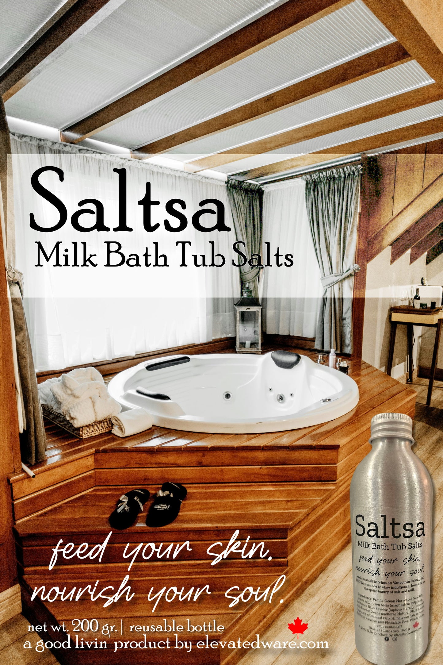 Saltsa - Milk Bath Tub Salts