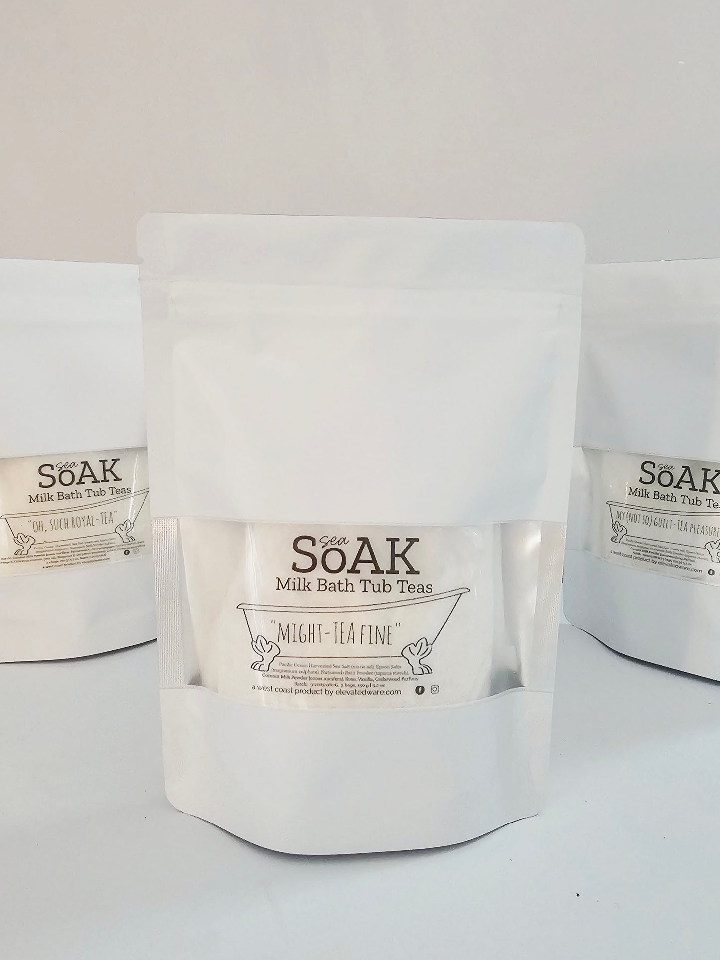 Sea SoAK Milk Bath Tub Teas