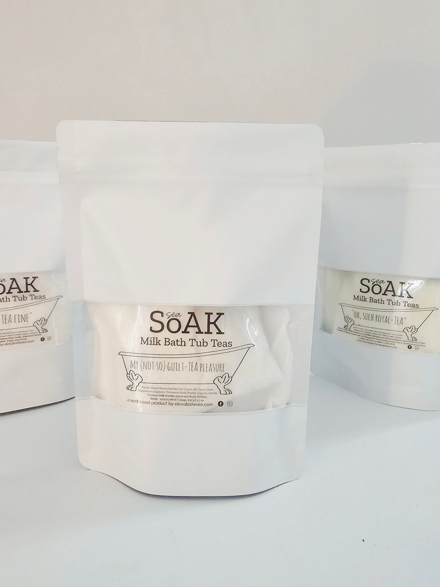 Sea SoAK Milk Bath Tub Teas