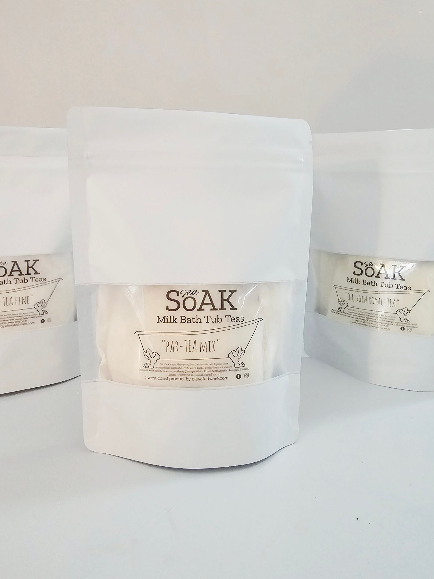 Sea SoAK Milk Bath Tub Teas