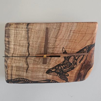 Orca - Maple Clock