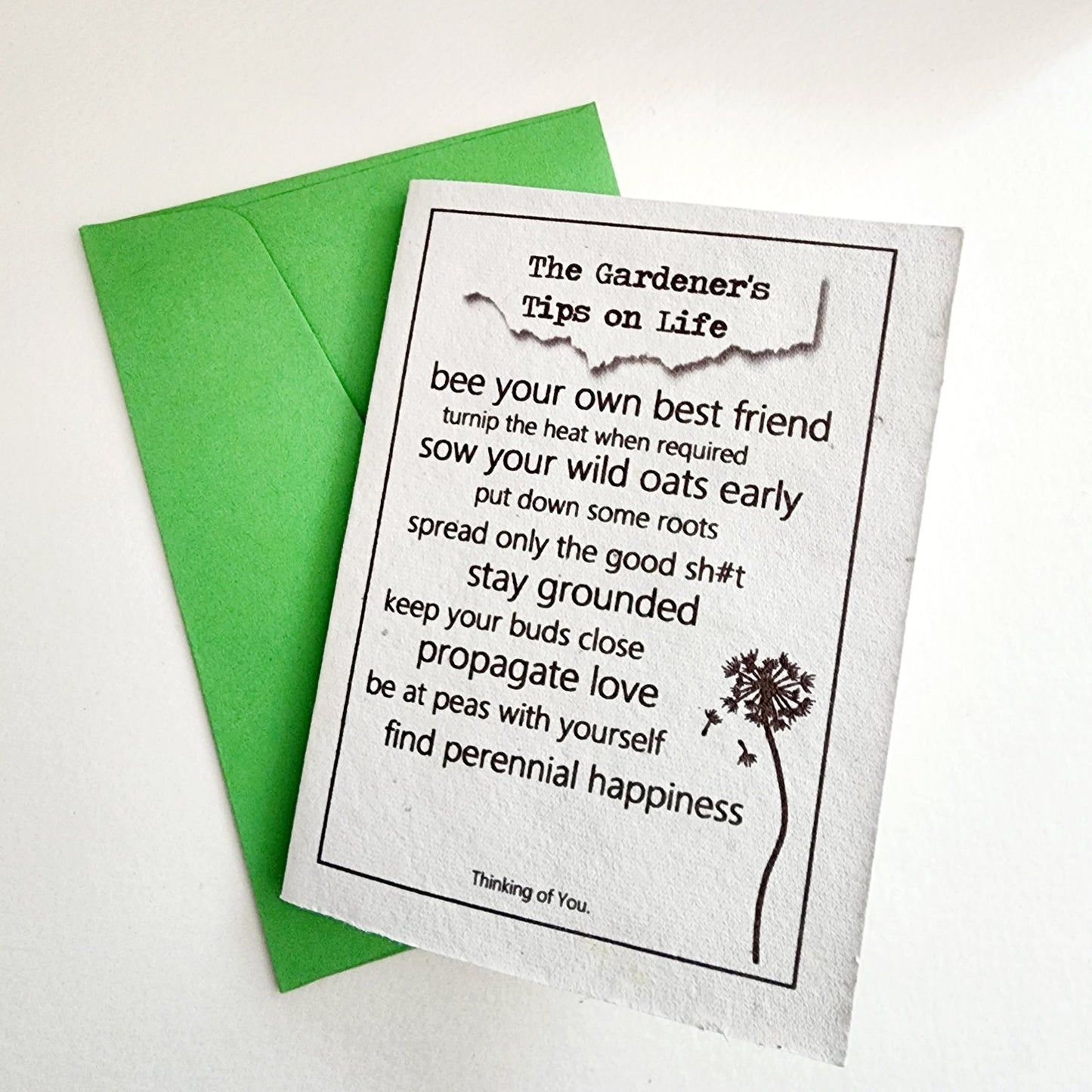 Plantable Seed Greeting Cards