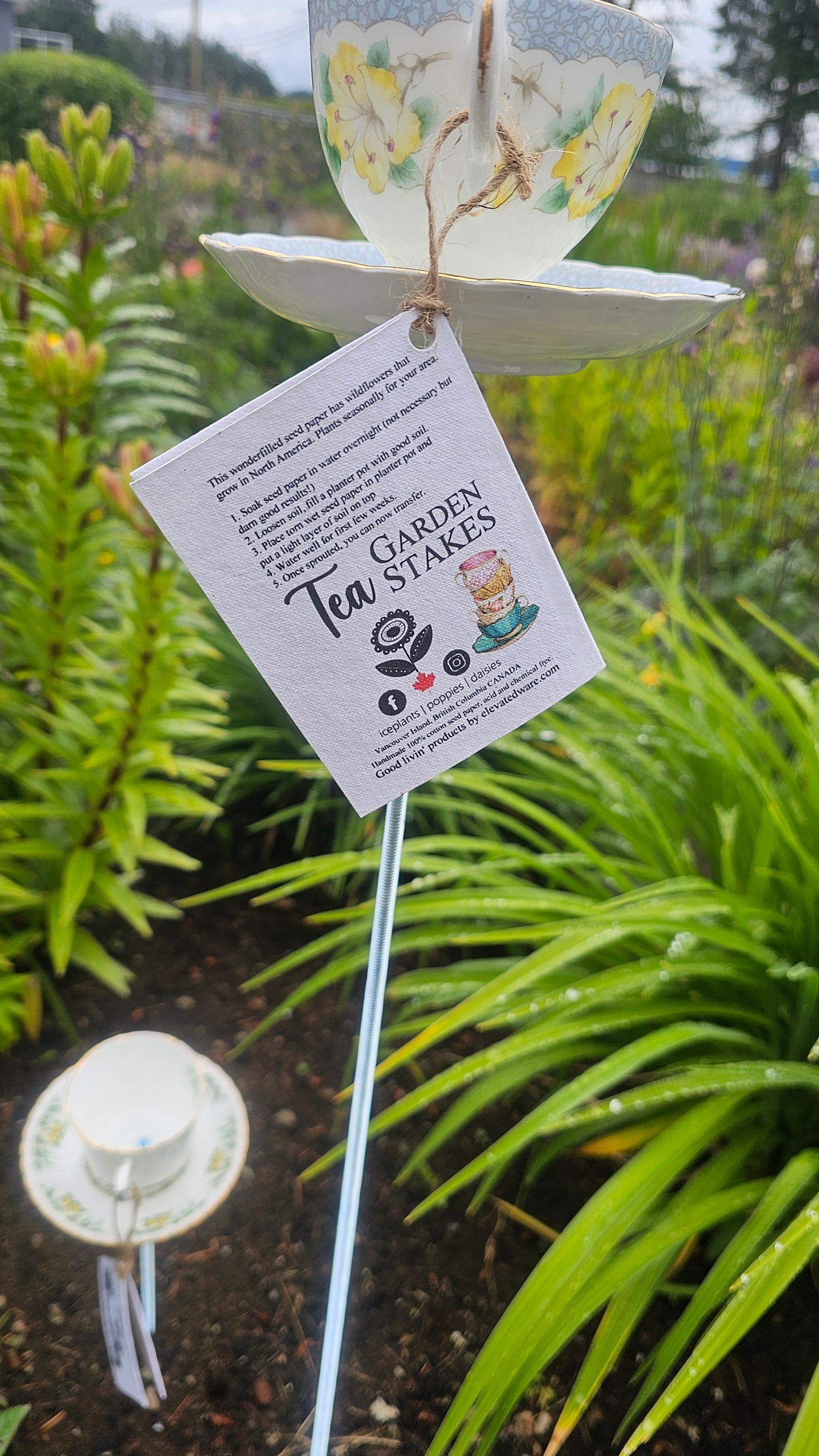 Tea Garden Stakes
