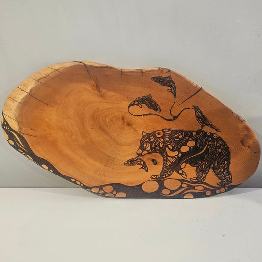 Black Bear Serving Board
