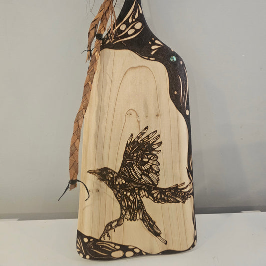 Raven with Abalone