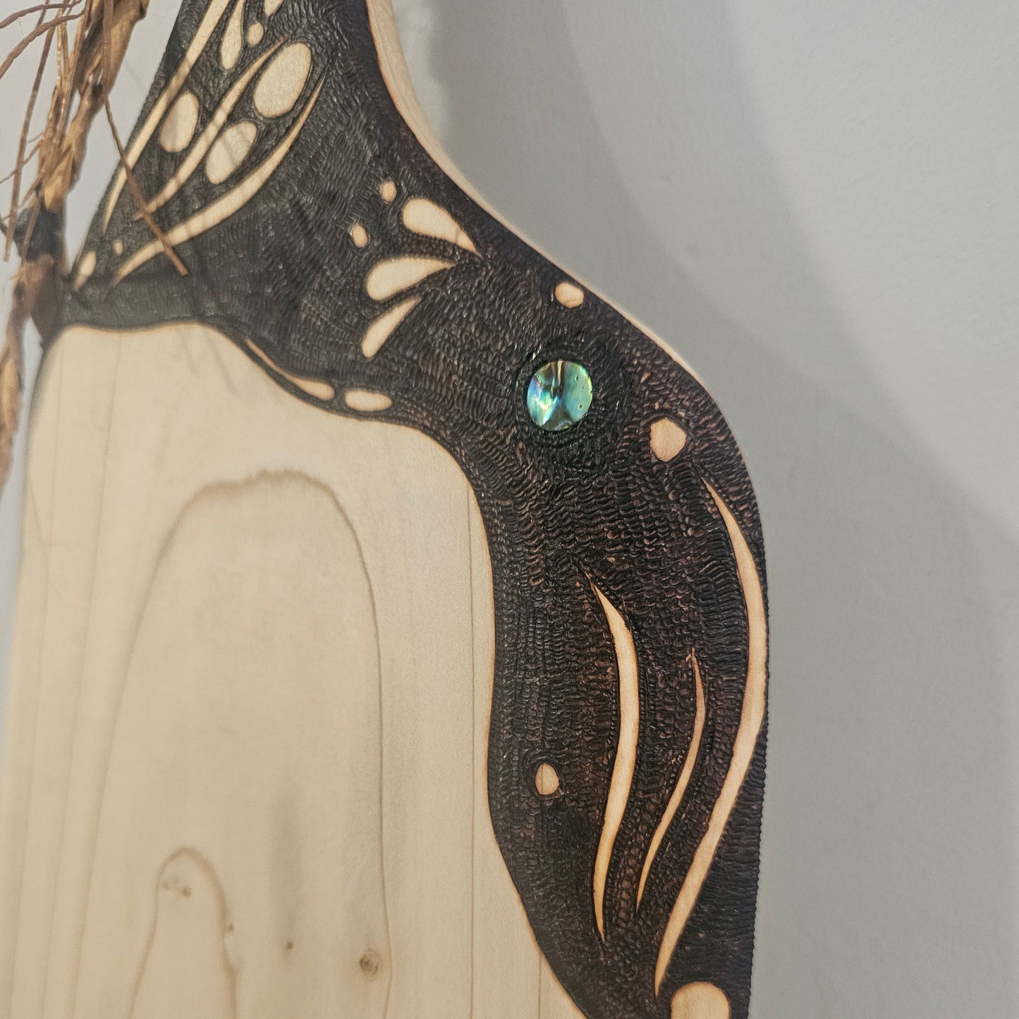 Raven with Abalone