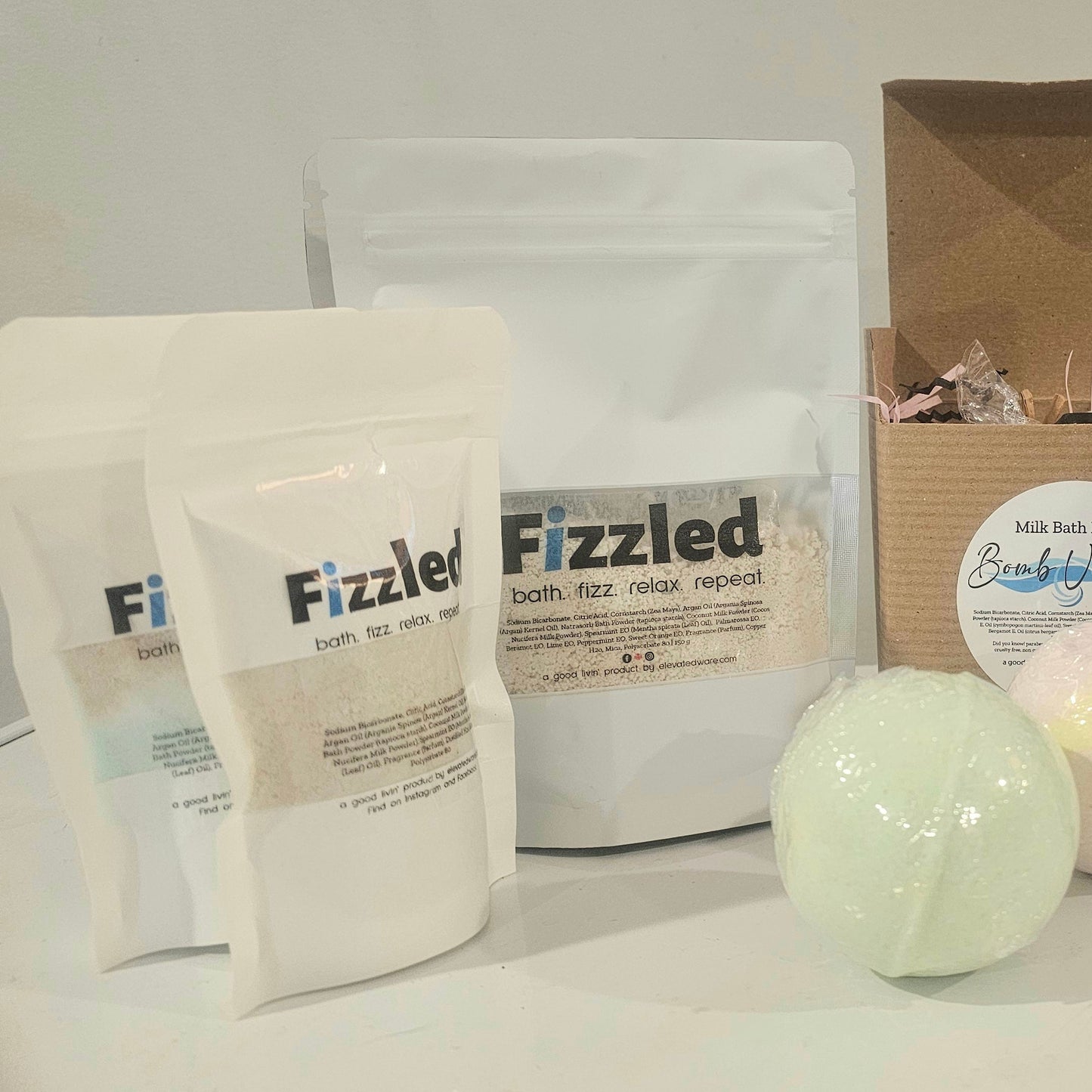 "Fizzled" Bath Fizz