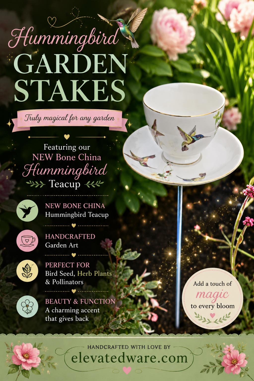 Tea Garden Stakes