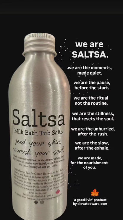 Saltsa - Milk Bath Tub Salts