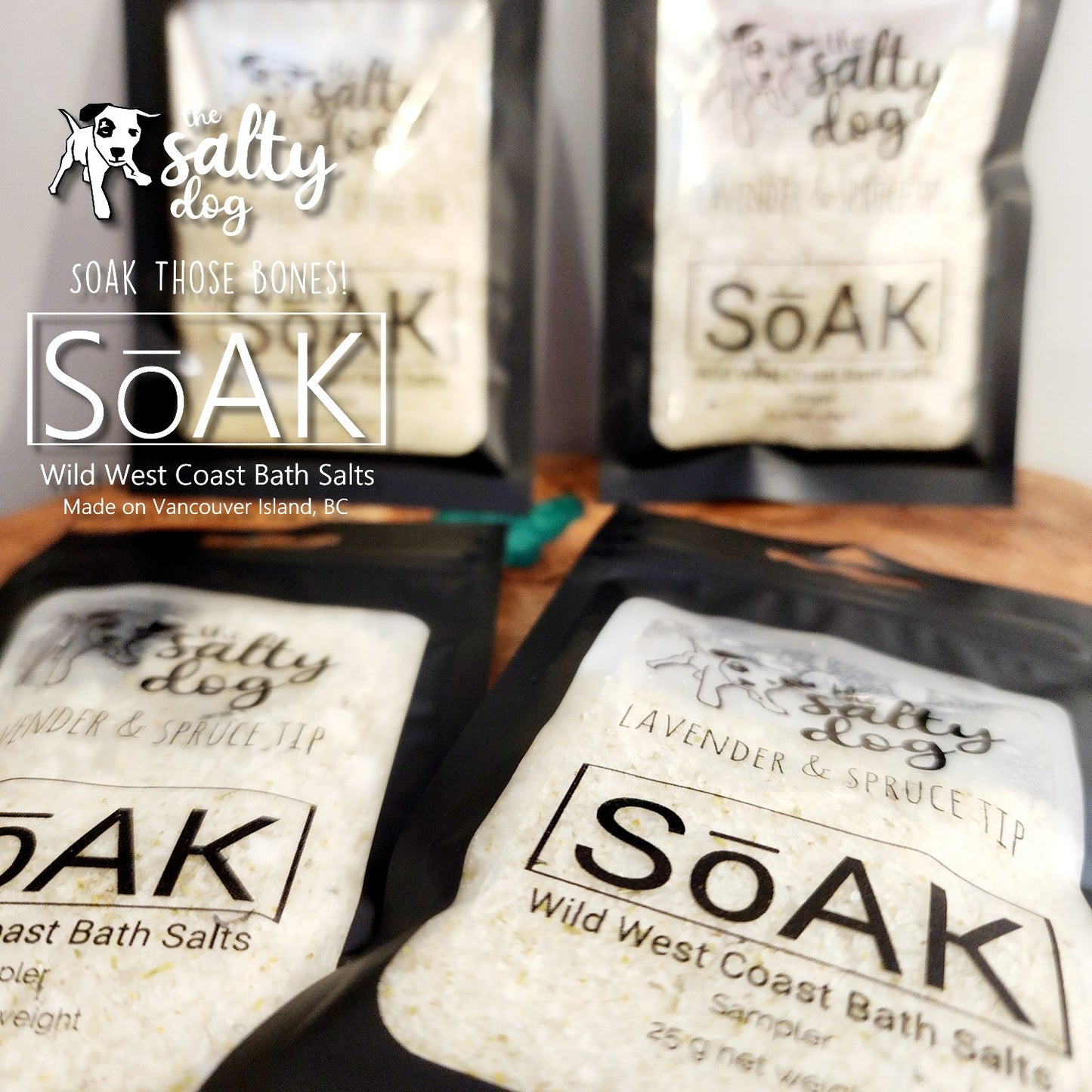 Wild West Coast "SoAK" Bath Salts