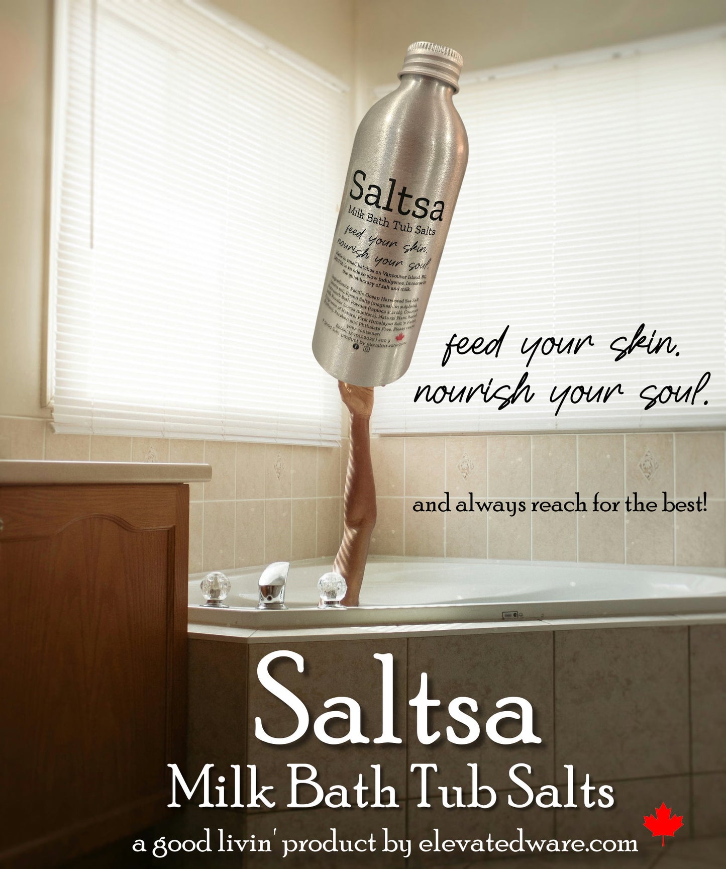 Saltsa - Milk Bath Tub Salts
