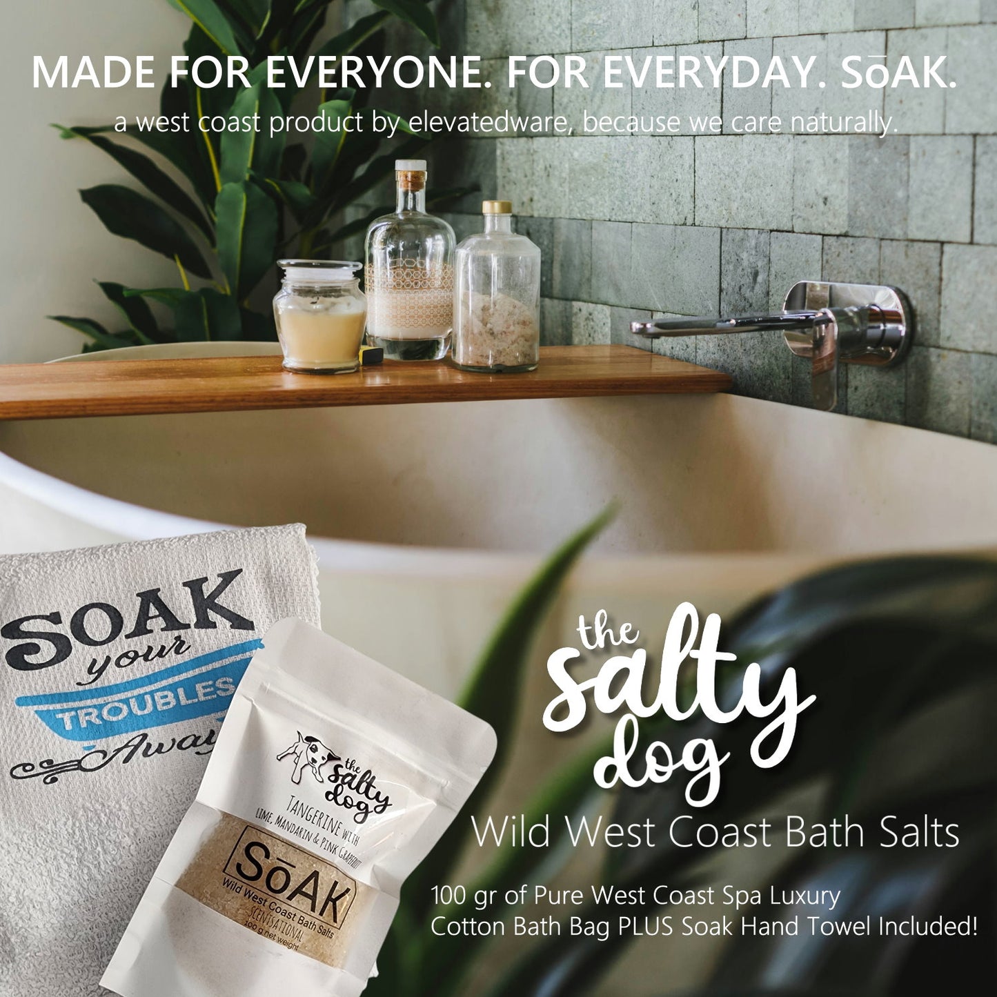 Wild West Coast "SoAK" Bath Salts