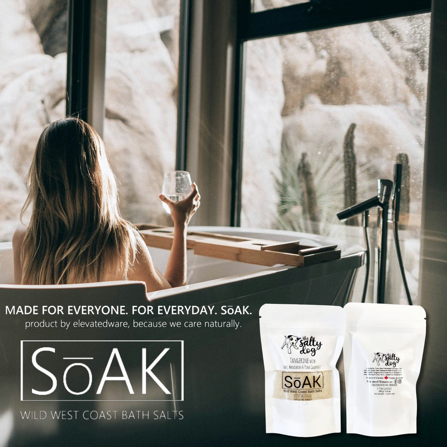 Wild West Coast "SoAK" Bath Salts